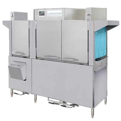 Champion 80" Conveyor Dishwasher, 209 Racks/Hour