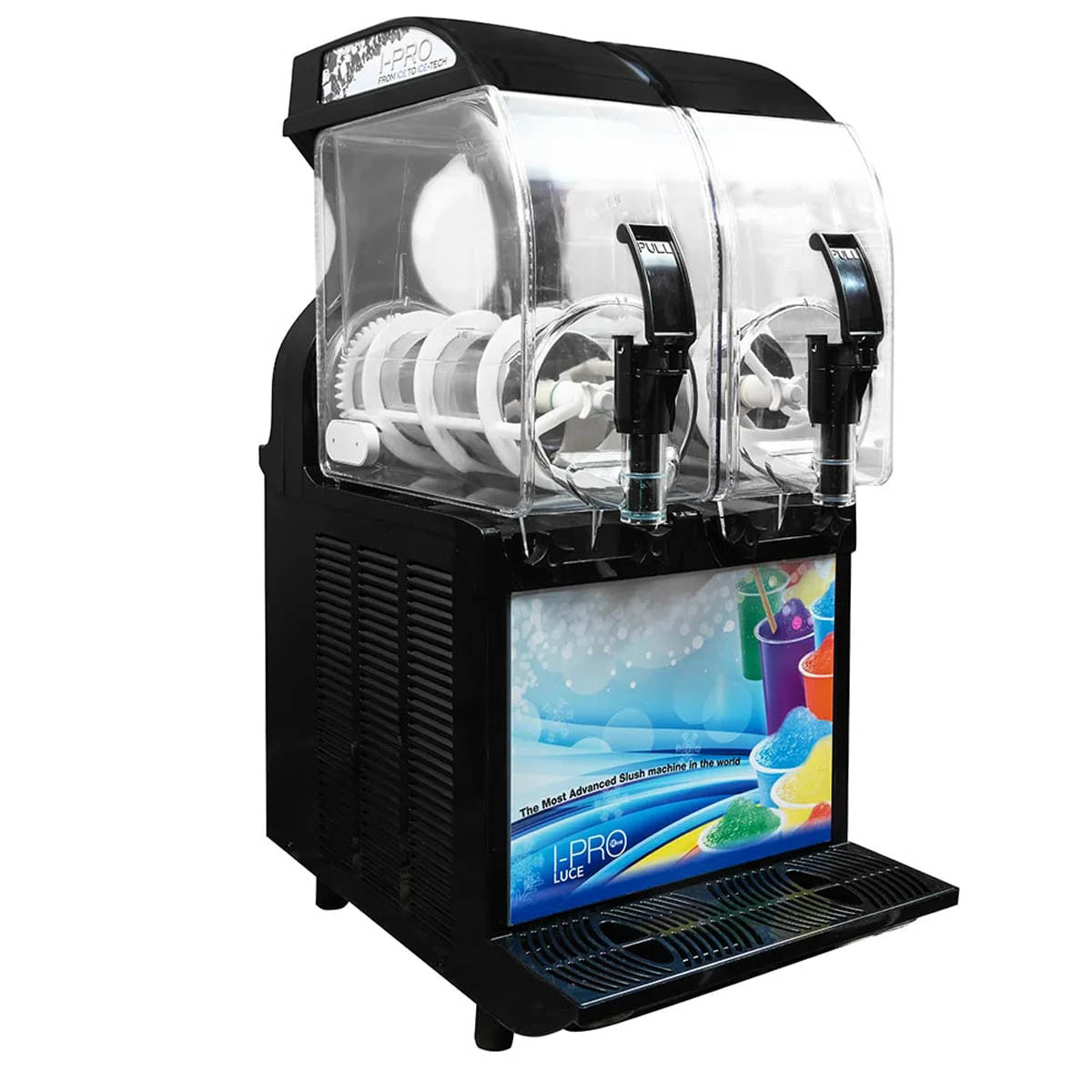 Crathco® I-Pro 2M Frozen Granita Dispenser, Double 2.9 Gallon Bowl