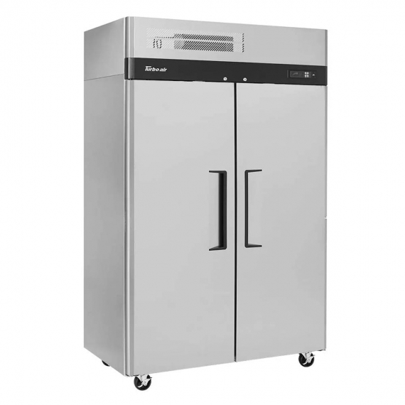 Turbo Air M3F47-2-N 51 Two Solid Door Reach-In Freezer, 42 cu. ft.