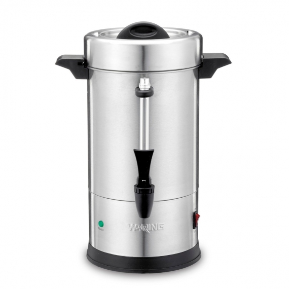Waring WCU30 - Stainless Steel Electric Coffee Urn, 30 Cup Capacity, Dual  Heater System