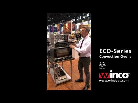 Winco ECO-250 Single Deck Countertop Electric Convection Oven