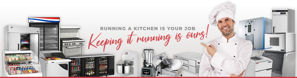 Running a kitchen is your job, keeping it running is ours - Chef's Deal
